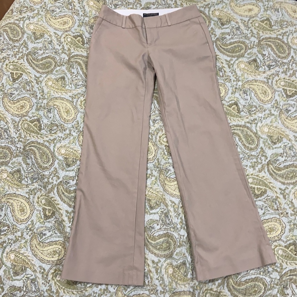 Banana Republic. Khaki slacks. 2 petite.